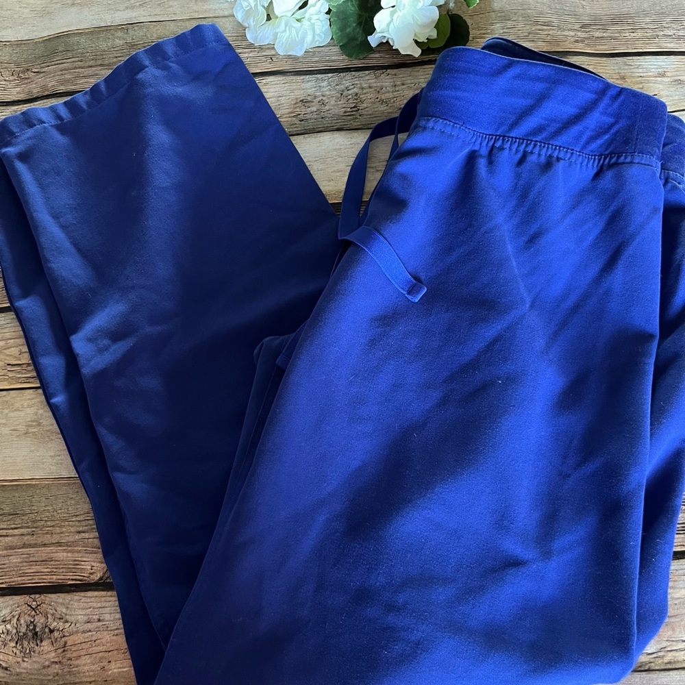 Figs Technical Collection Blue Scrub Bottoms Size XS